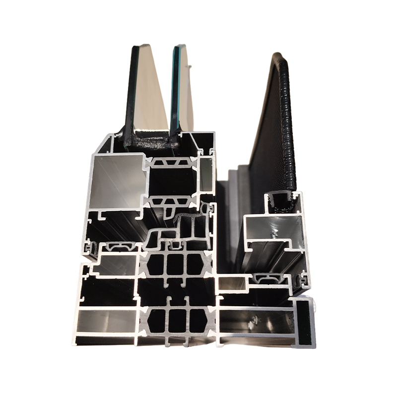 How can the thermal insulation strip performance be optimized in the structural design of a broken bridge casement window to improve its thermal insulation effect?